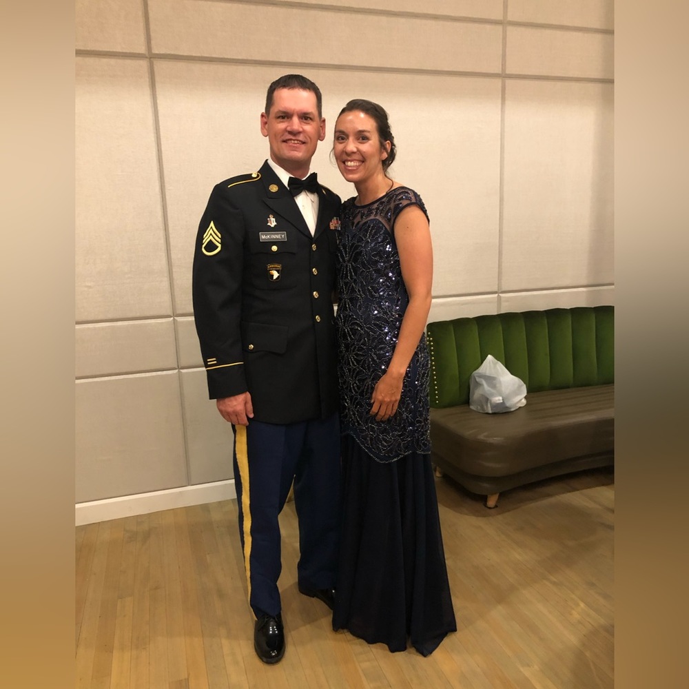 Beautiful floor length dress.